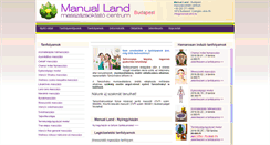 Desktop Screenshot of manual-land.hu