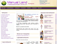 Tablet Screenshot of manual-land.hu